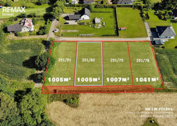Inwestycja: Działka budowlana 1005 m²