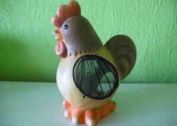 Kogut - świecznik - 21 x 16 x 12 cm Ręczne wykonanie