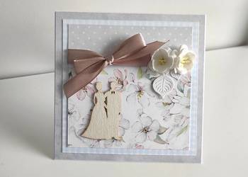 Kartka ręcznie robiona na Ślub handmade Kartka ręcznie robiona na Ślub handmade