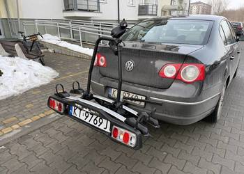 Bagażnik na rowery na hak Taurus - UCHYLNY - 13 PIN