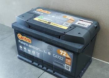 Akumulator Centra FUTURA 72Ah 720A PRAWY PLUS