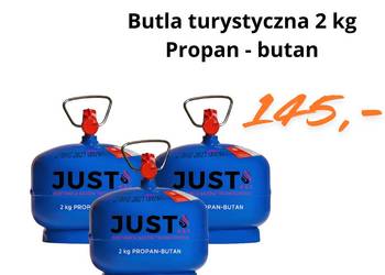 Butla 2kg propan-butan, butla turystyczna