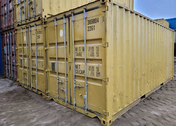 Magazyny, kontenery morskie 20DC / DV