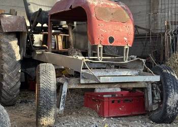 Ciągnik samoróbka bez silnika