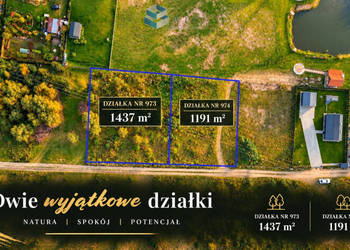 Oferta sprzedaży gruntu 1191m2 Miłomłyn Warmińska
