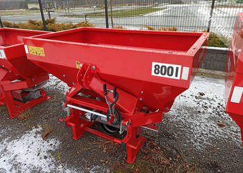 Rozsiewacz do nawozów STRUMYK 1000 litrów Transport