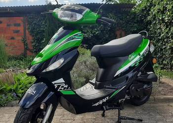 Jak nowy skuter Zipp Tops 50 4t 2016r 1wł 16741km 60km/h