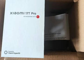 Xiaomi 17T Pro, 512 GB, Czarny, Nowy i z fakturą
