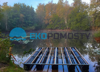 OD RĘKI - Pomost pływający, platforma pływająca, ponton 4x4m - 16mkw