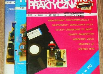 Elektronika Praktyczna 93, 94, 96, 2000, 2001 niekompletne