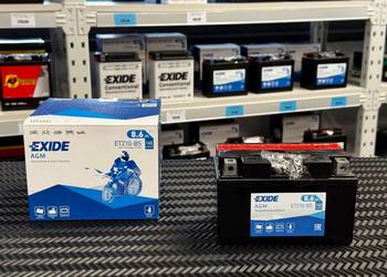 Akumulator EXIDE 12V / 8,6 Ah  ETZ10- BS / YTZ10-B