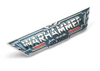 Emblemat | 7 cm | Metal | Przypinka | Warhammer 40k