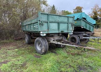 Przyczepa rolnicza 9 ton ładowności, Agromet