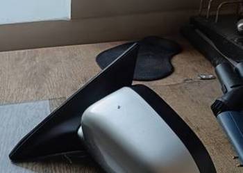 Mitsubishi Galant VIII Lusterko Lewe Srebrne Elektryczne Podgrzewan