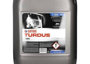 Olej mineralny Turdus SHPD 15W/40, 20 l Lotos  Promocja