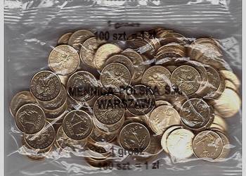 1 grosz 2011 rok saszetka bankowa