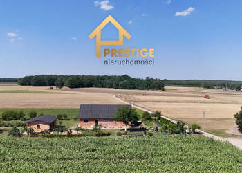 Dom w stanie surowym otwartym na działce 3000 m² – Rosocha