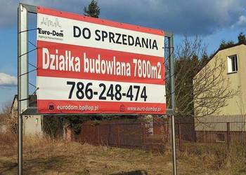 Działka budowlana 7800m2 Wyględy