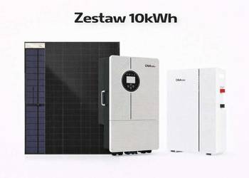 Zestaw budżetowy 10kWh LV (panele, inwerter 3 fazy, magazyn 14,3 kWh)