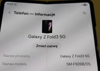 TELEFON GALAXY Z FOLD 3 / 16 ram 256GB