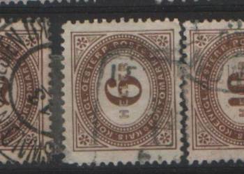 Zn. Porto  Austria Mi 23, 7, 8 kas 1900