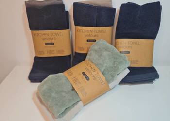 Welurowe ręczniki kuchenne 2pc