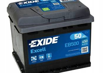 Akumulator Exide Excell 50Ah 450A EN PRAWY PLUS