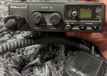 CB Radio Midland Alan 102 + mikrofon | Proste, niezawodne | Sprawne