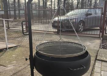 Palenisko grill z rusztem nierdzewnym