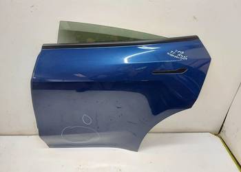 TESLA MODEL Y 2024r DRZWI LEWY TYŁ NIEBIESKI PPSB 