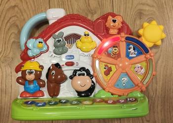 Zestaw skrzynka różnych zabawek Fischer Price Chicco Janod Play&Squish