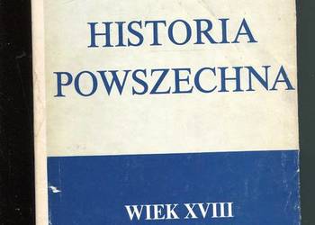 Historia powszechna wiek XVIII - Rostworowski