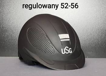 Kask jeździecki z regulacją USG Comfort Training - rozmiar 52-56 S/M