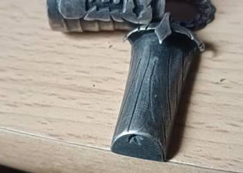 zawieszka do brody wlosow srebro 925