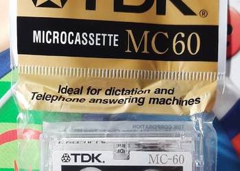Kaseta magnetofonowa TDK MC 60 Kaseta magnetofonowa TDK MC 60