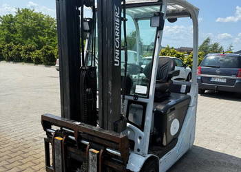 wózek widłowy elektryczny NISSAN E20 2000kg Triplex przesuw pozycjoner 2018