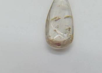 Naturalny kwarc dymny ciemny a#15 28x13mm kolekcja dekoracja