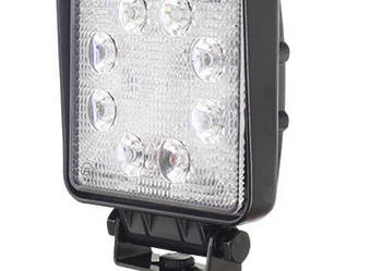 LAMPA ROBOCZA LEDOWA PROSTOKĄTNA,  8 LED 12-36V, 109X109X35MM, OBUDOWA