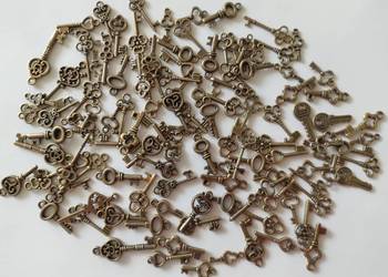Metalowe mini kluczyki