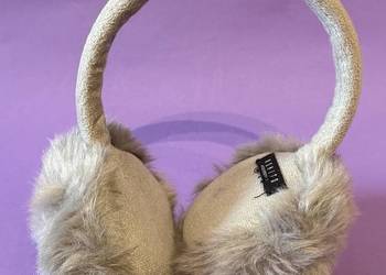 Szare futrzane nauszniki MOHITO