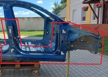 TESLA MODEL Y 2024r PODŁUŻNICA PRAWA SŁUPEK ŚRODKOWY  