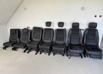 Fotele Sharan Alhambra 7N 7 osób skóra alcantara