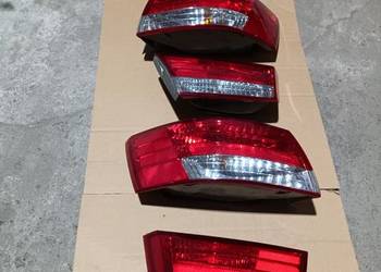Lampy Tylne Komplet Tył Hyundai Sonata V NF Przedlift 4 Sztuki 50611A 50613