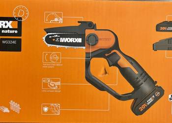Worx WG324E mini pilarka akumulatorowa komplet aku+bateria 20V Nowa