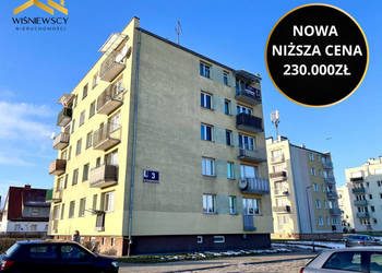 3 pokoje 47,7 m² - do remontu, Malbork