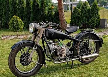 M-72 1957 motocykl po remoncie