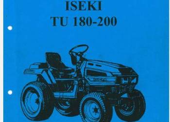ISEKI TF223 TF243 TU180 TU200 katalog części zamiennych