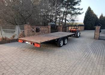 Przyczepa Platforma 4.90 x 1.85  * DMC 2000KG * Zarejestrowana *
