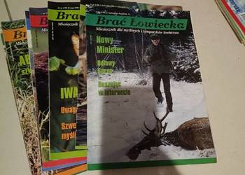 Czasopisma Brać łowiecka z 1998 roku.