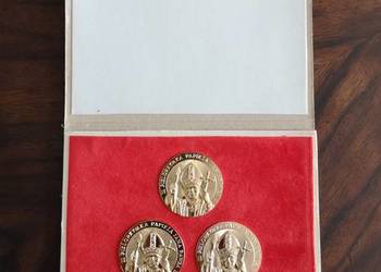 II Kongres Eucharystyczny w Polsce 1987 - medale pamiątkowe 6 sztuk.